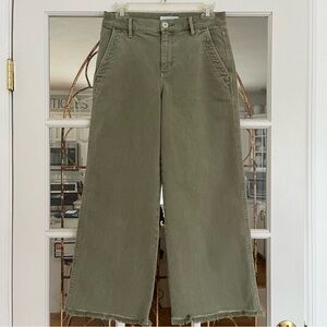 LOFT Woman’s Wide Leg Crop Pants ~ Size 27/4